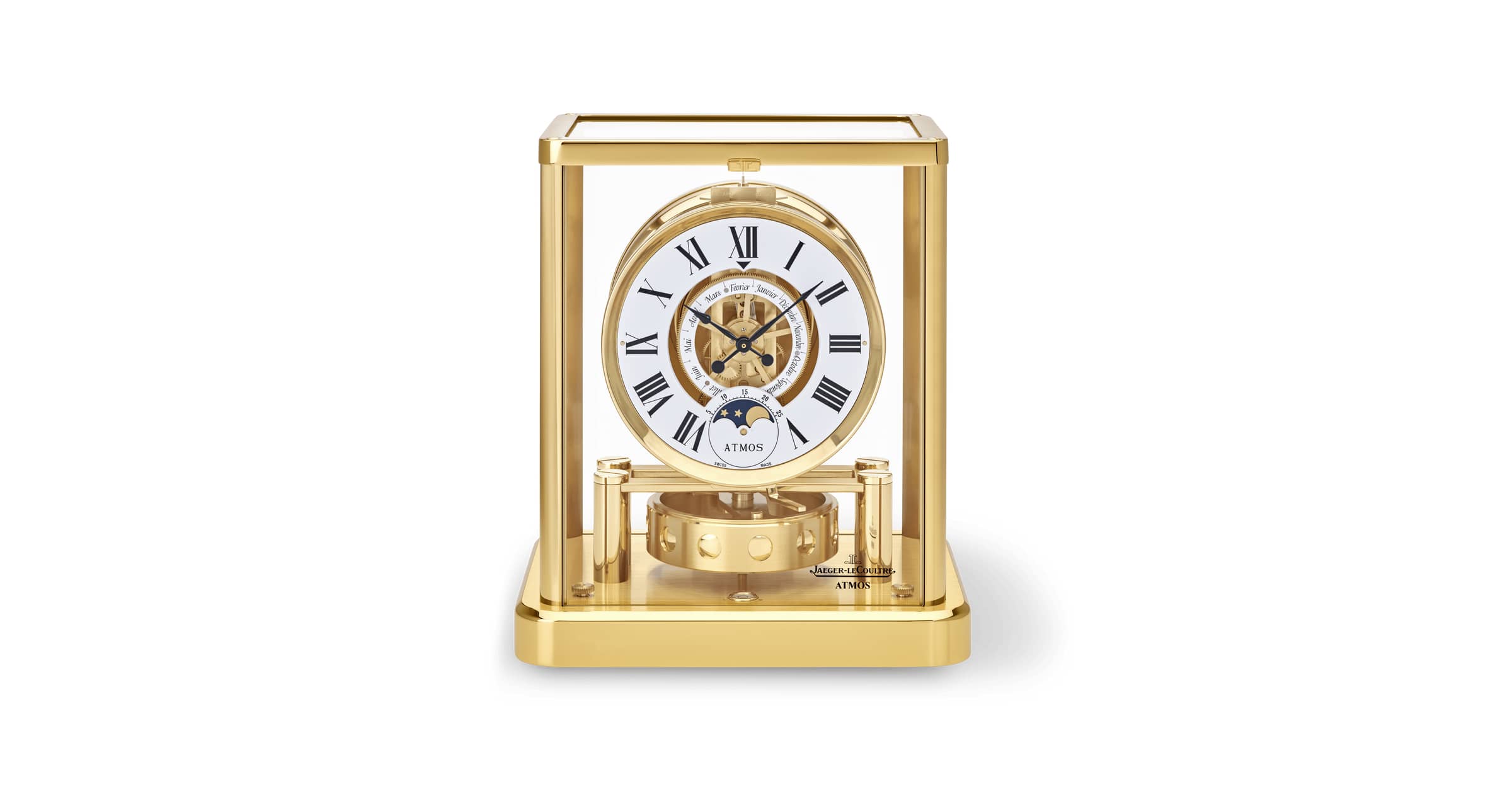 atmos heritage perpetual motion clock