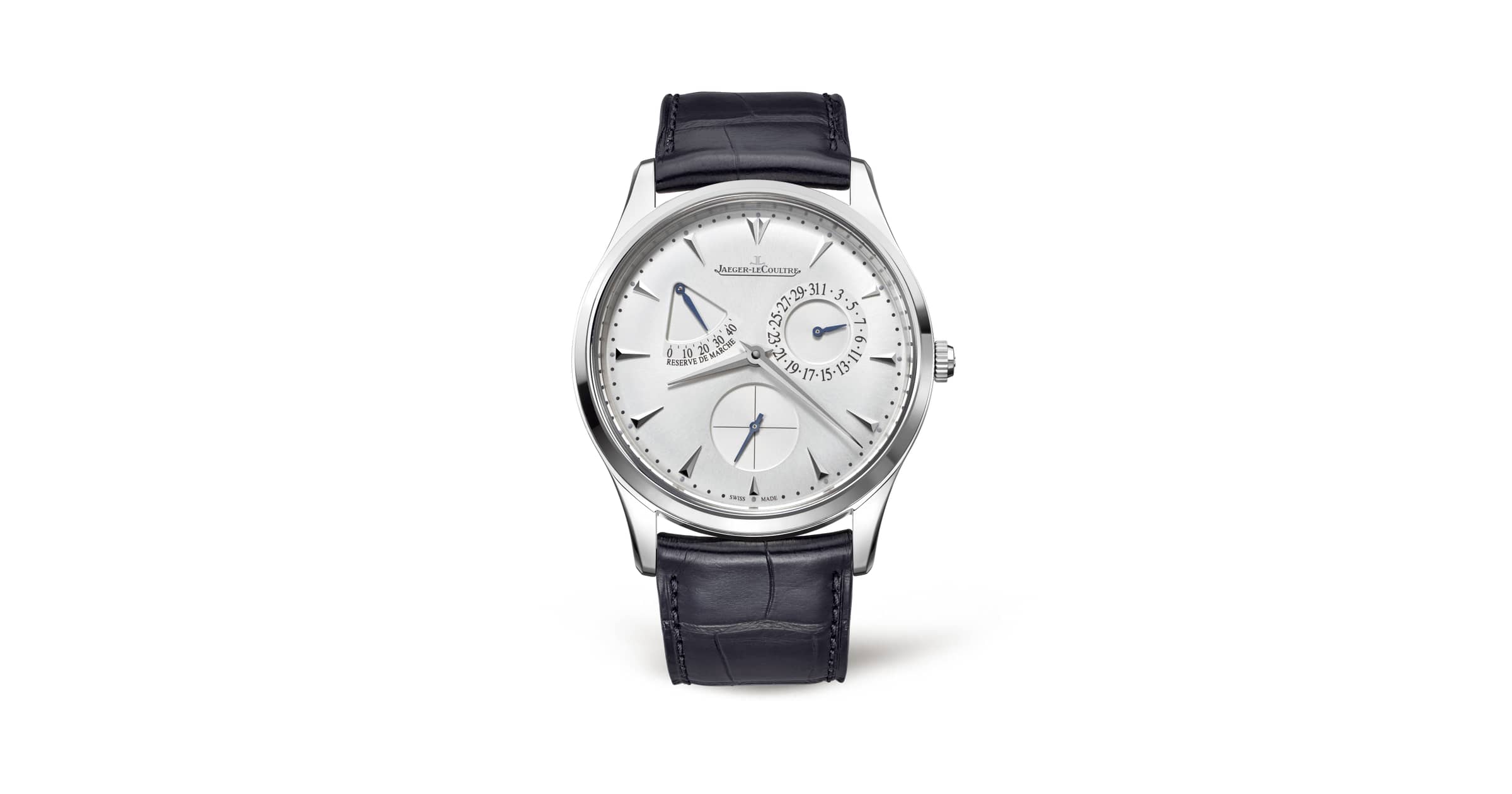 Stainless Steel Men Watch Automatic, self-winding Master Ultra Thin Réserve de Marche 1378420 | Jaeger-LeCoultre