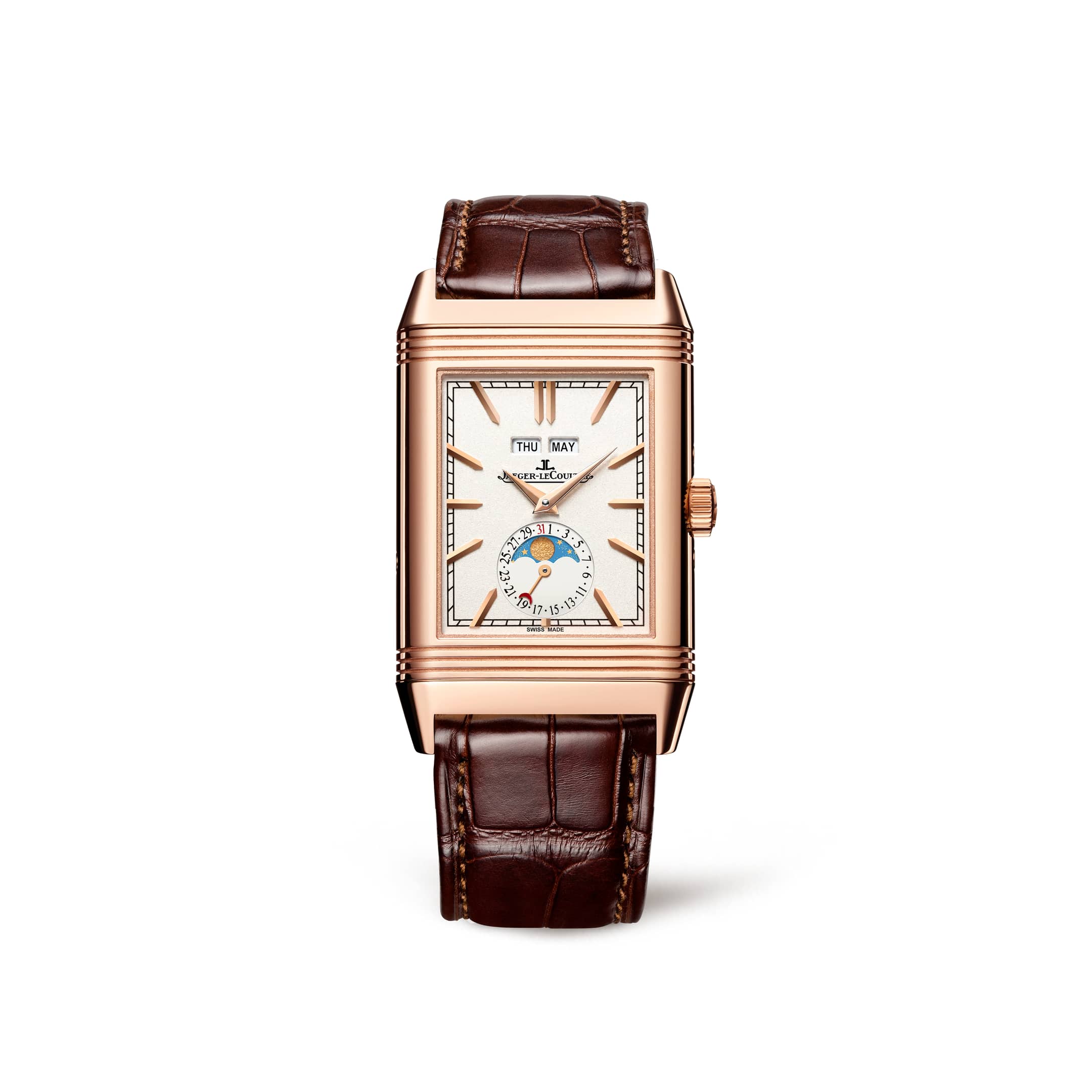 reverso tribute calendar pink gold