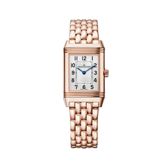 Pink Gold Ladies Watch Manual winding Reverso Classic Small Duetto ...