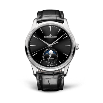 Stainless Steel Men Watch Automatic, self-winding Master Ultra Thin Moon  1368471 | Jaeger-LeCoultre