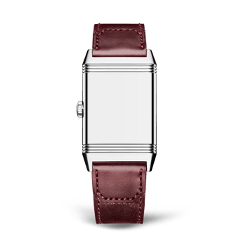 reverso tribute small seconds burgundy